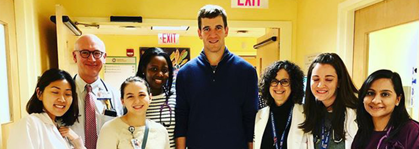 Hackensack Meridian Health Congratulates Eli Manning on the Walter Payton  NFL Man of the Year Award